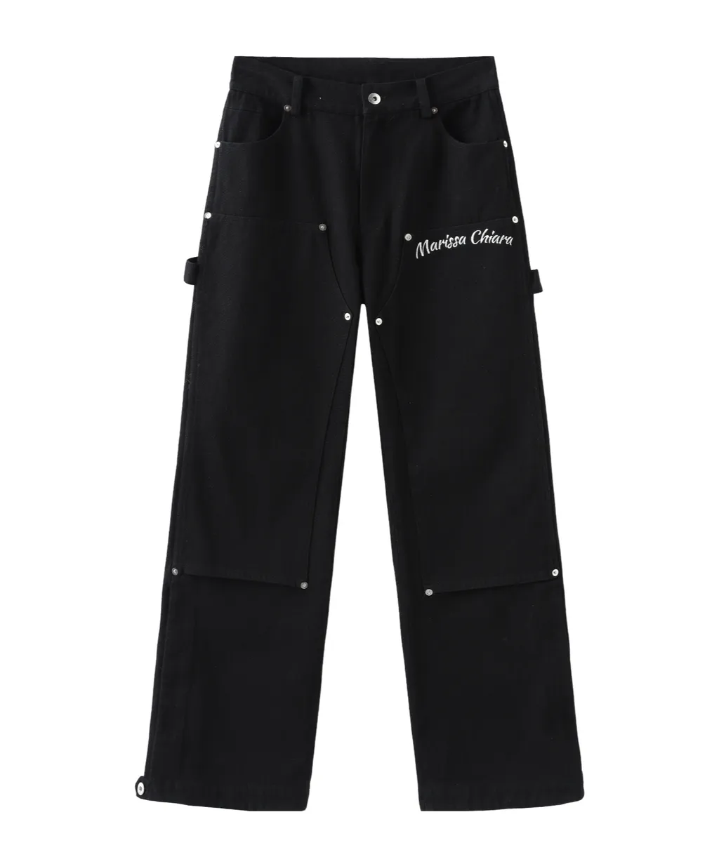Belt Loop Casual Pants