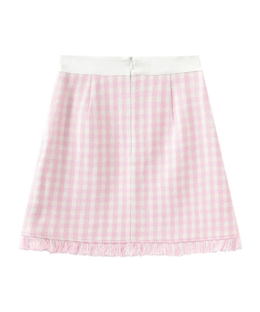 Plaid Skirt