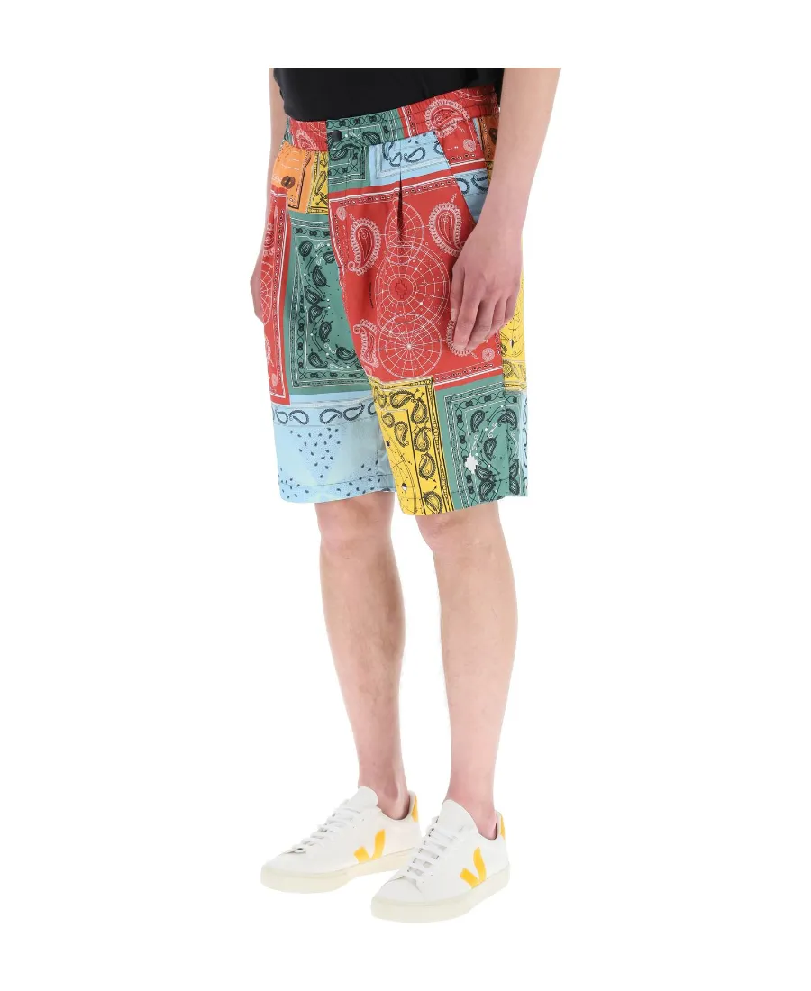 Bandana Print Shorts