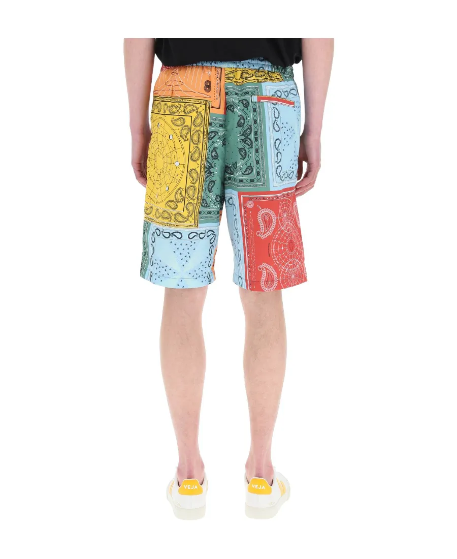 Bandana Print Shorts