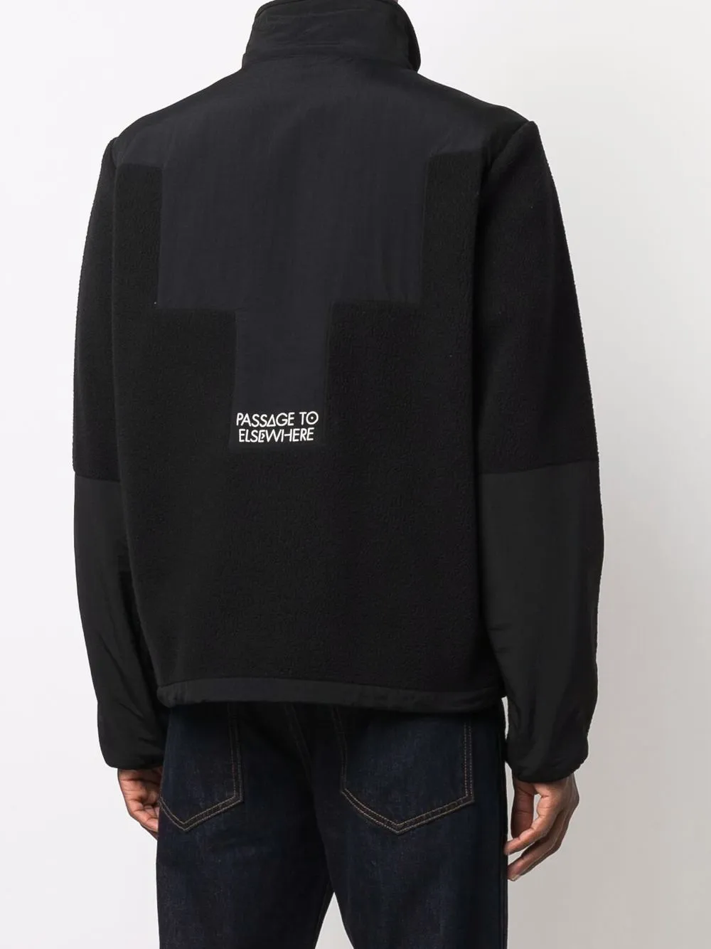 County Of Milan Logo Embroidered Zip-Up Jacket