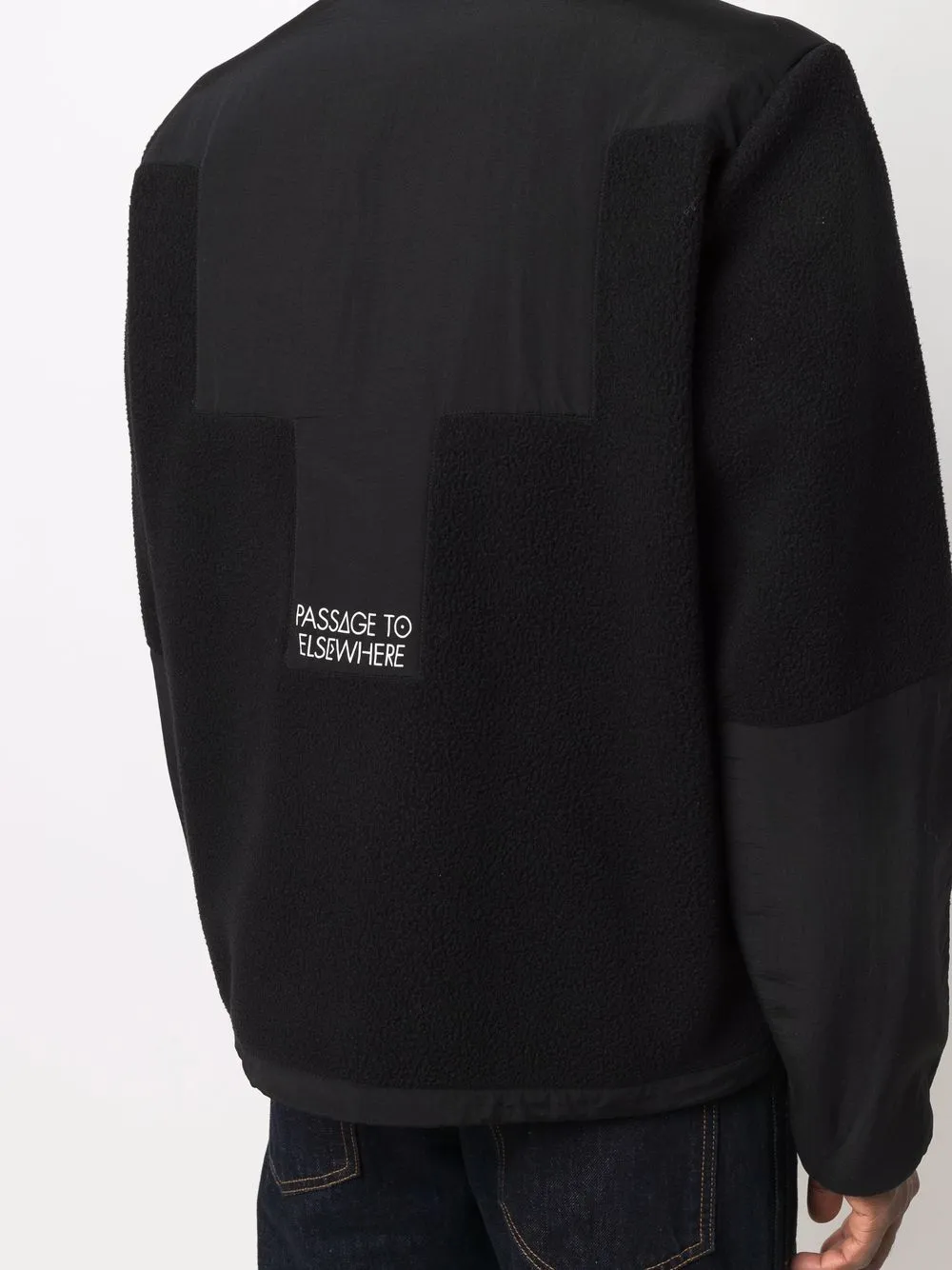County Of Milan Logo Embroidered Zip-Up Jacket