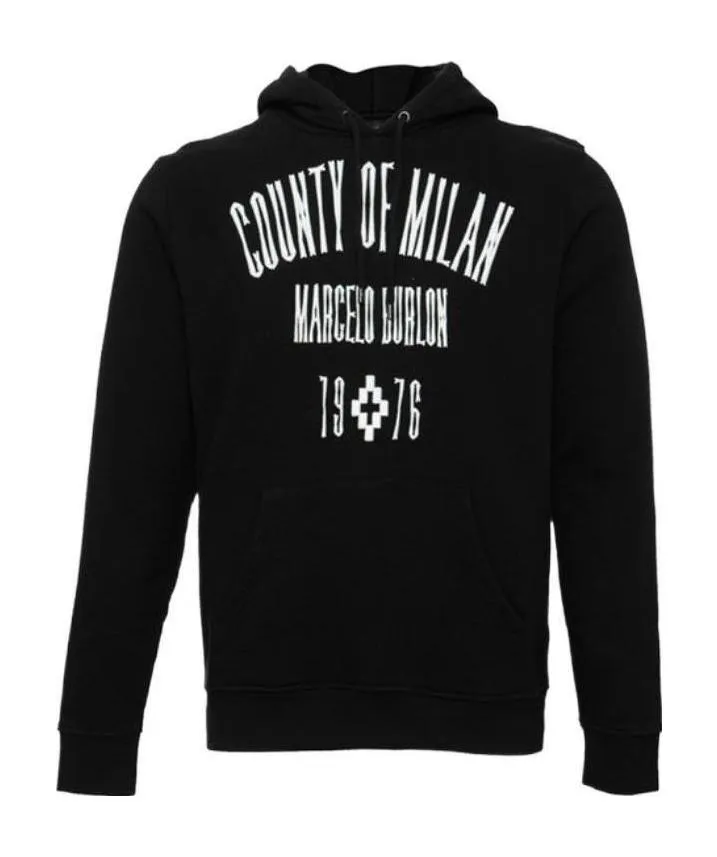 Logo Printed Hooded Sweater