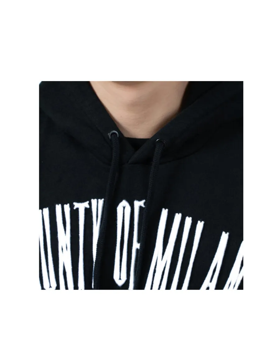 Logo Printed Hooded Sweater