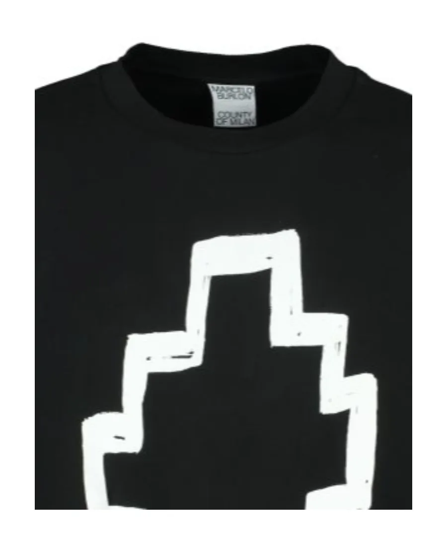 County Of Milan Cross Crewneck Sweatshirt