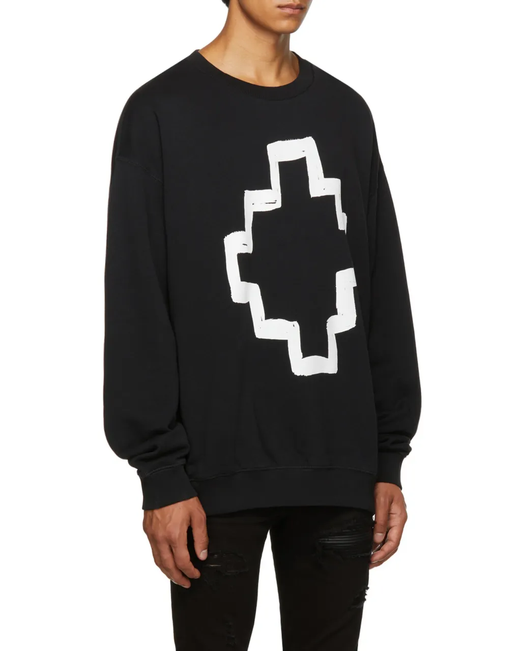 County Of Milan Cross Crewneck Sweatshirt