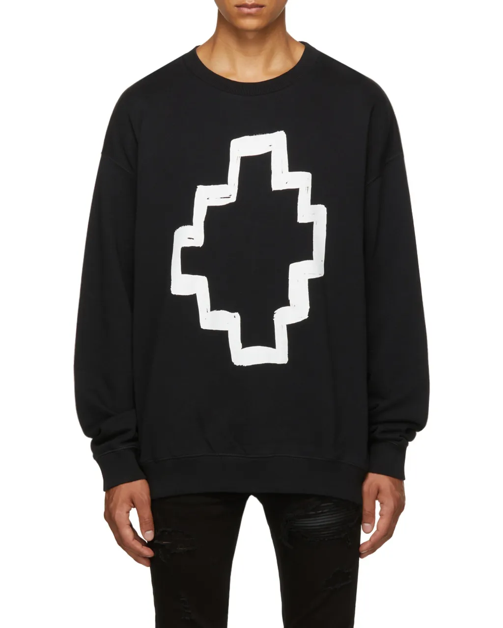 County Of Milan Cross Crewneck Sweatshirt