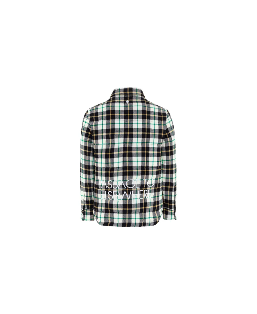Padded Pocket Checked Shirt
