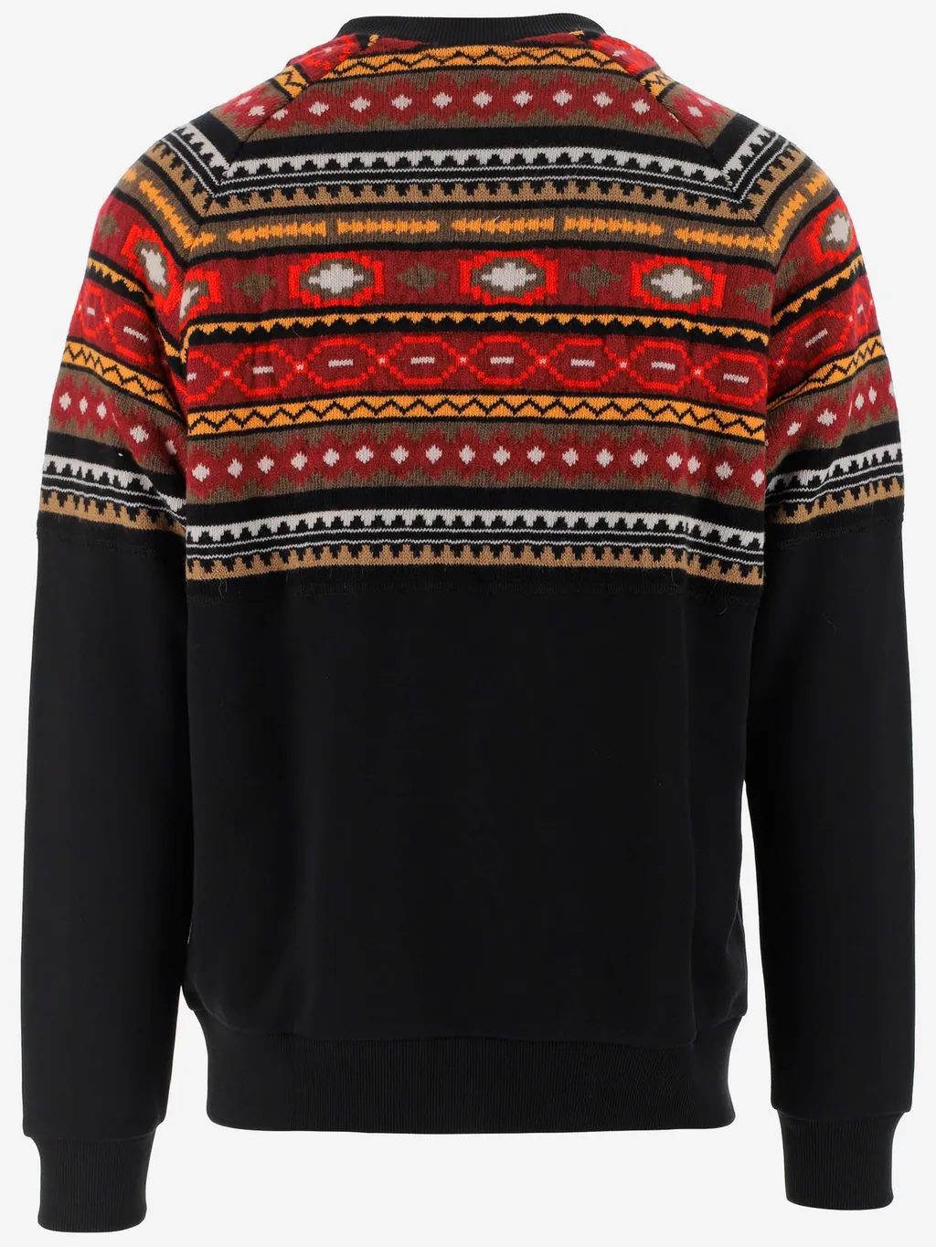 County Of Milan Logo Patch Intarsia Jumper