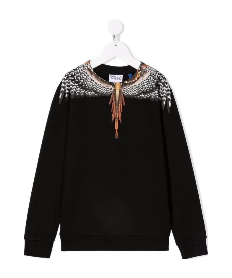 Wings Printed Sweatshirt