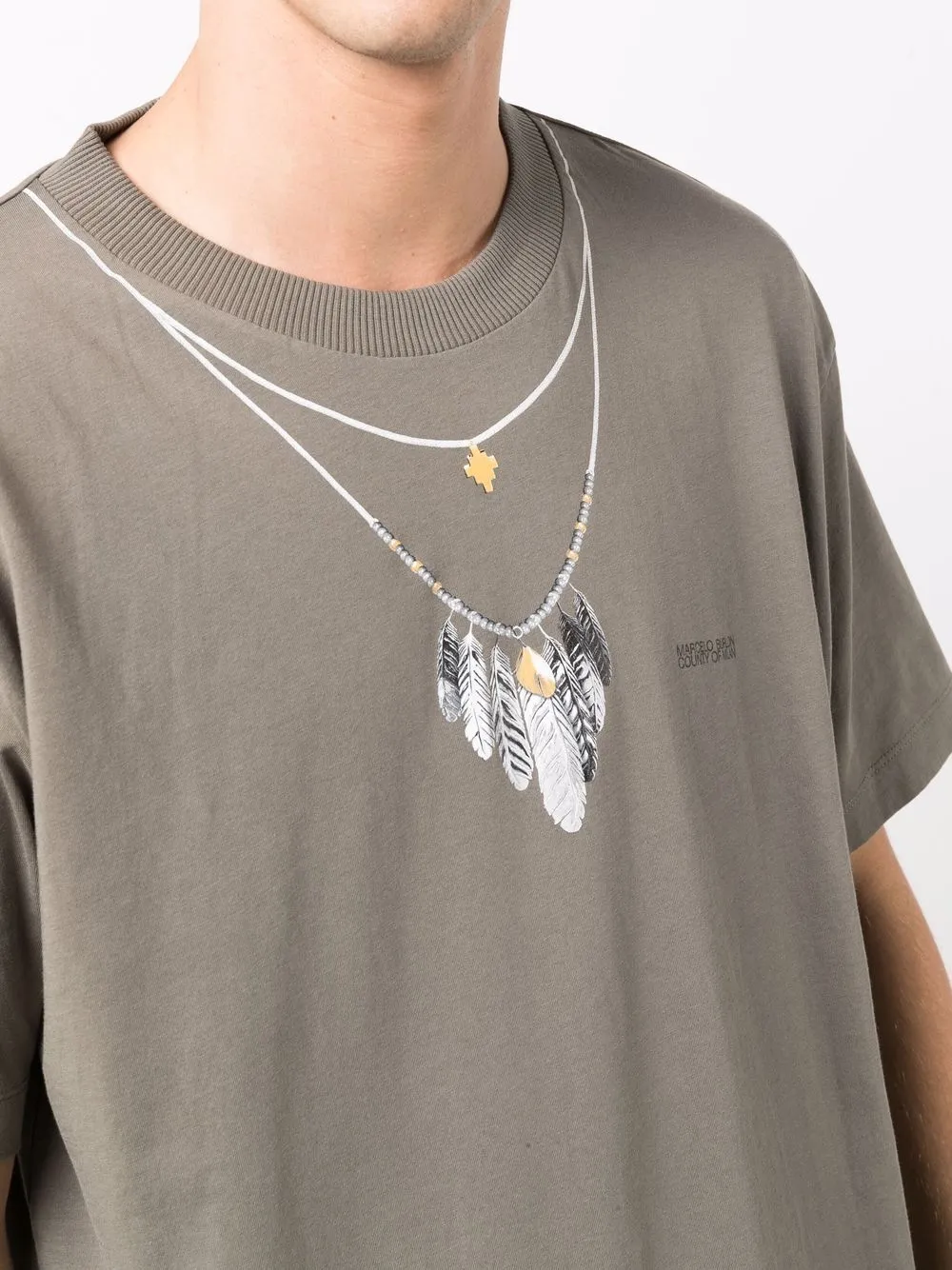 Necklace-Print T-Shirt
