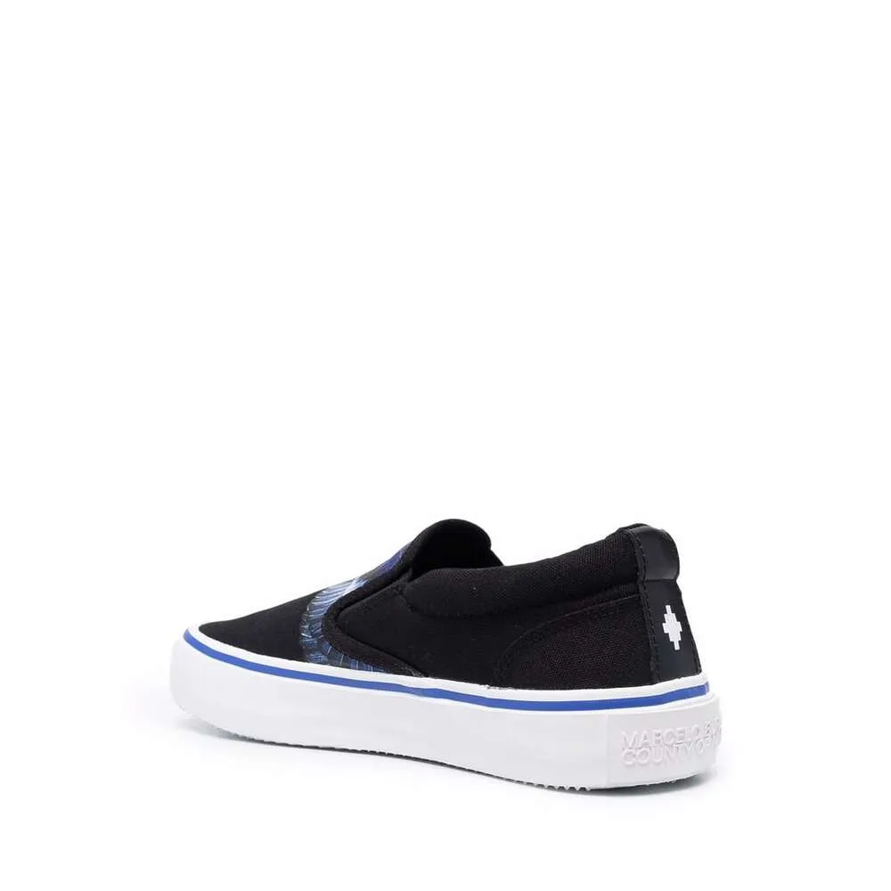 County Of Milan Printed Slip-On Sneakers