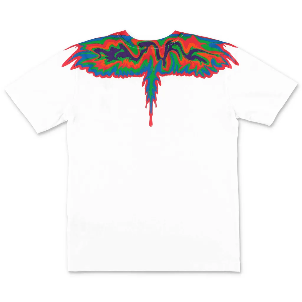 Wings-Print Cotton T-Shirt
