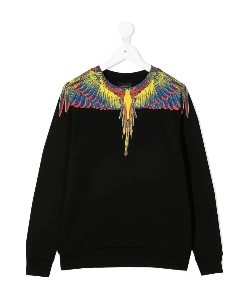 Wings Print Sweatshirt
