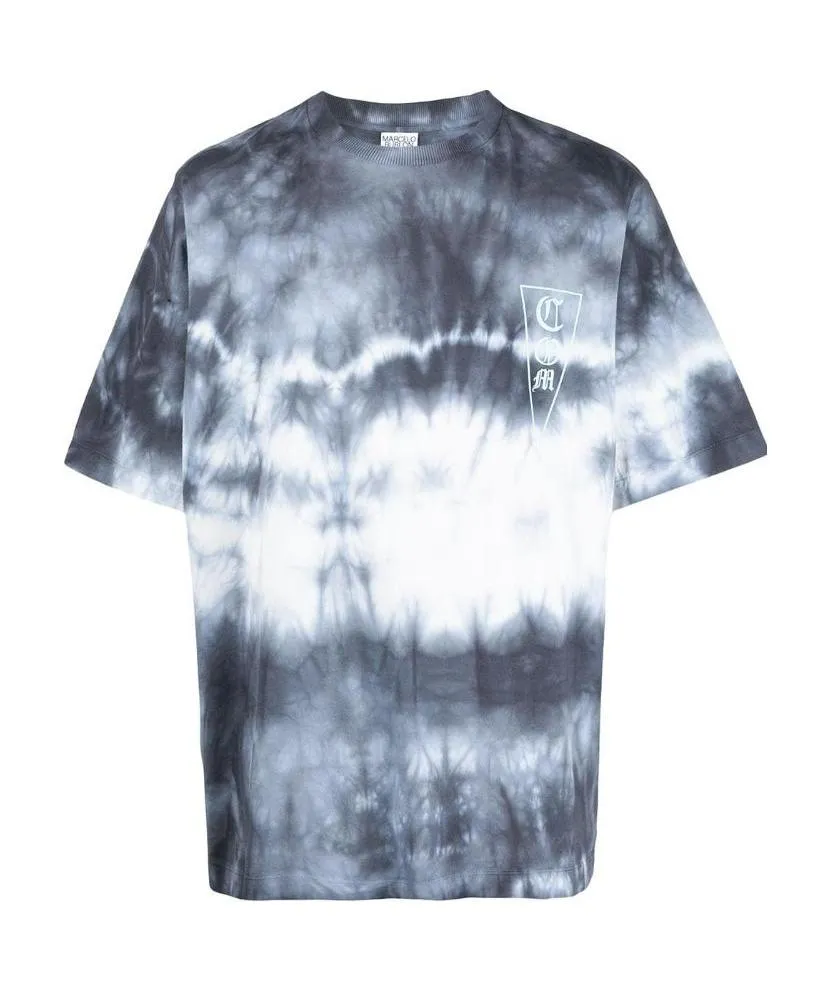 County Of Milan Monogram Tie-Dye T-Shirt