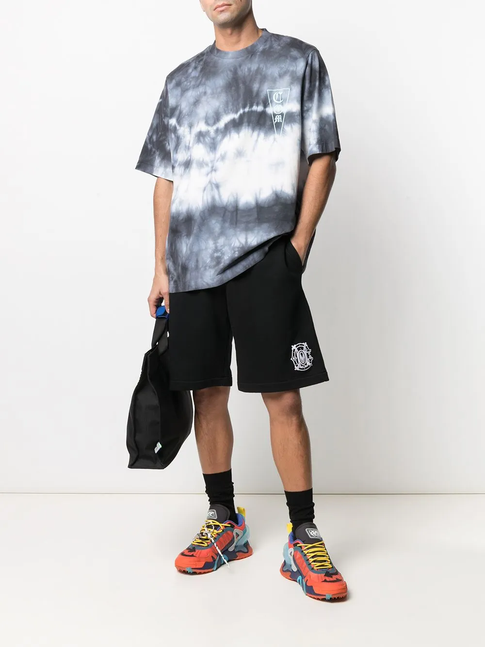 County Of Milan Monogram Tie-Dye T-Shirt