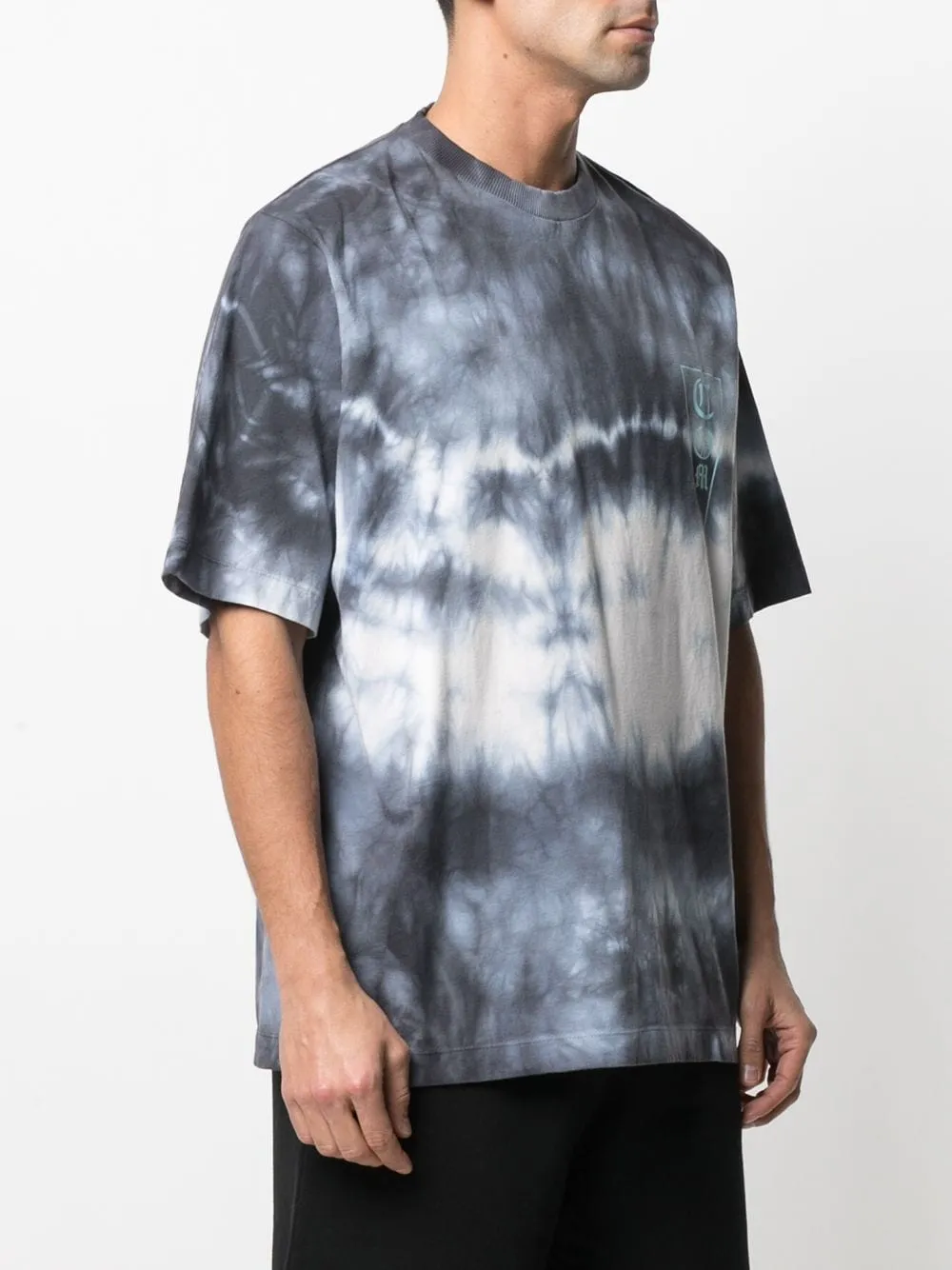 County Of Milan Monogram Tie-Dye T-Shirt