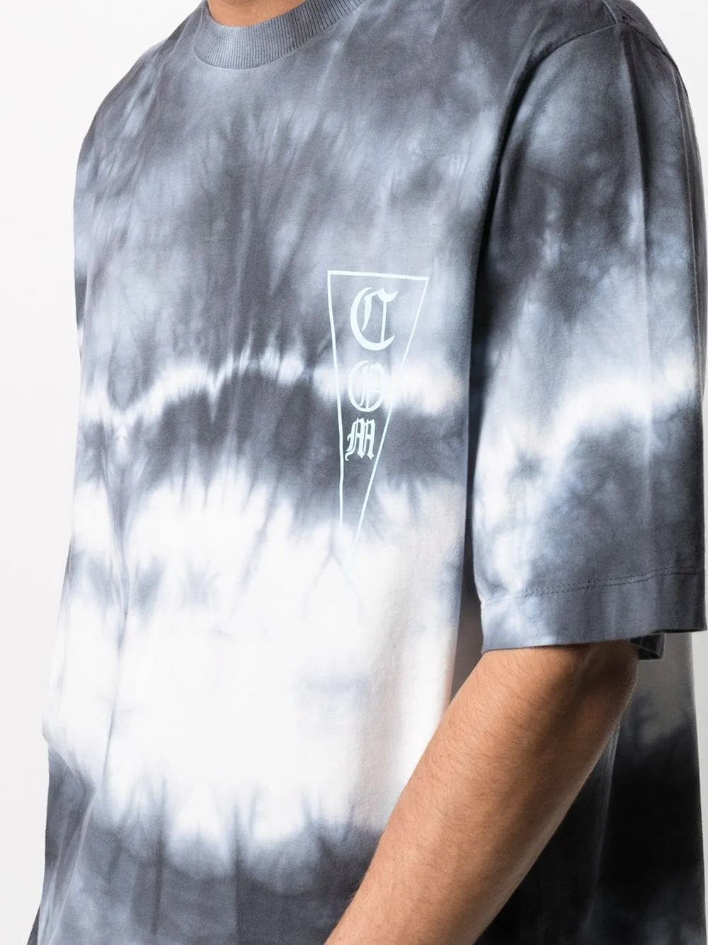 County Of Milan Monogram Tie-Dye T-Shirt
