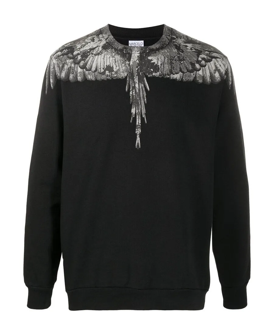 Wings Print Sweatshirt