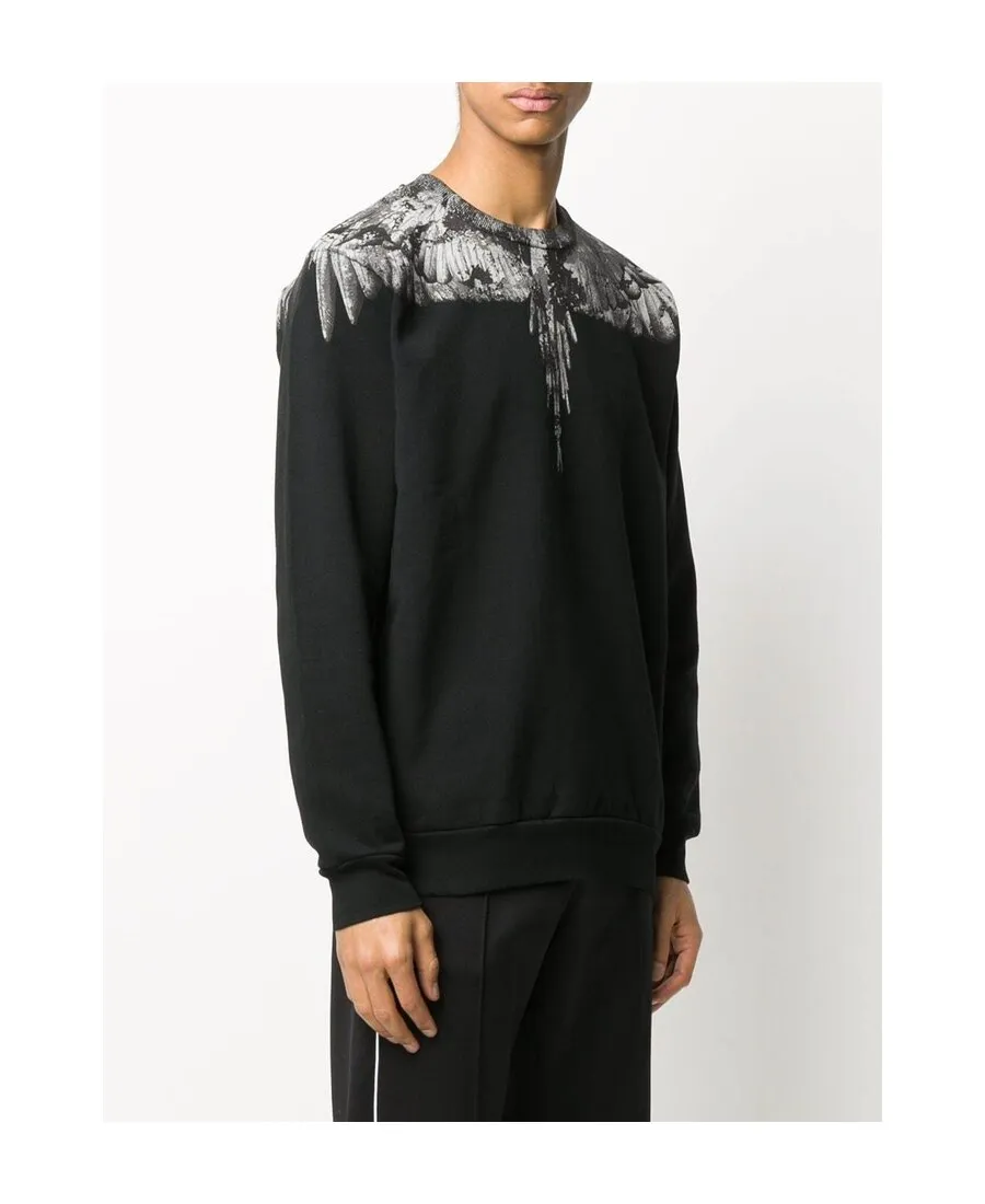 Wings Print Sweatshirt