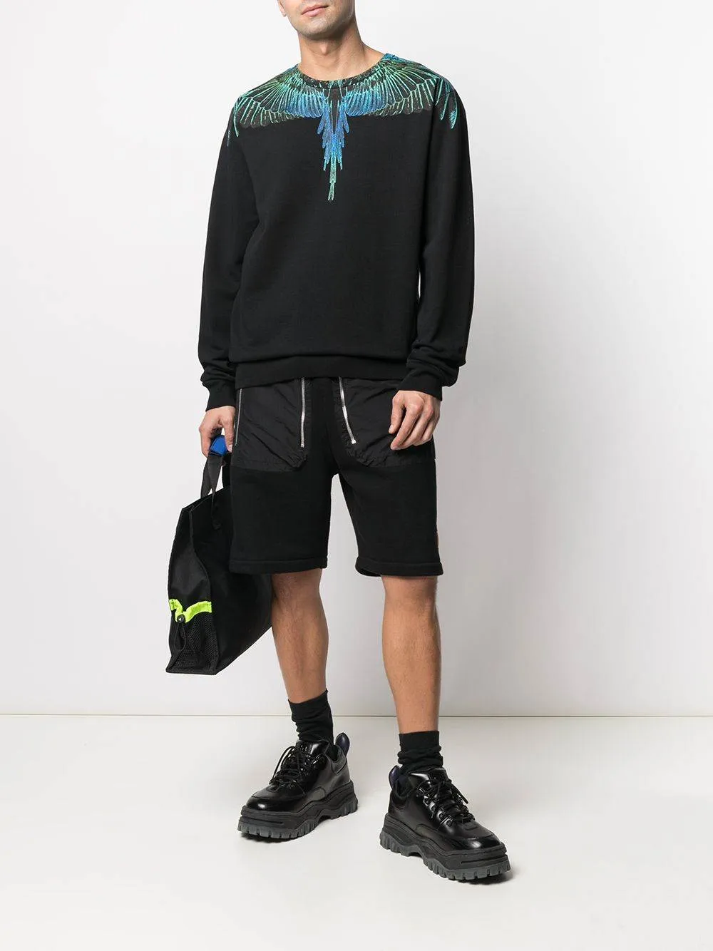 Wings Print Sweatshirt