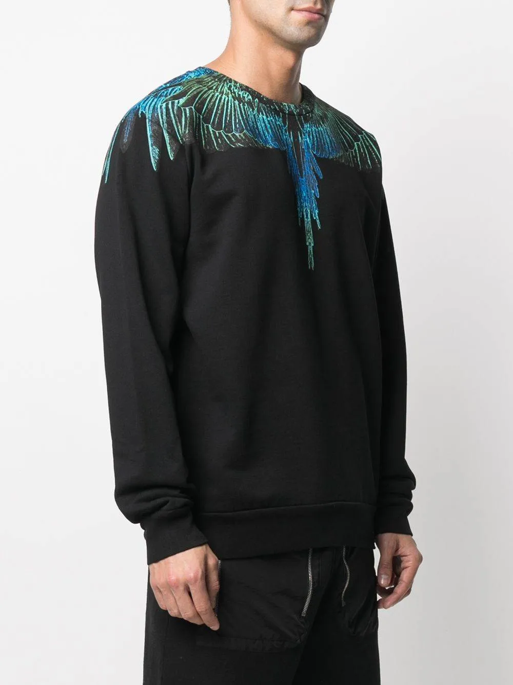 Wings Print Sweatshirt