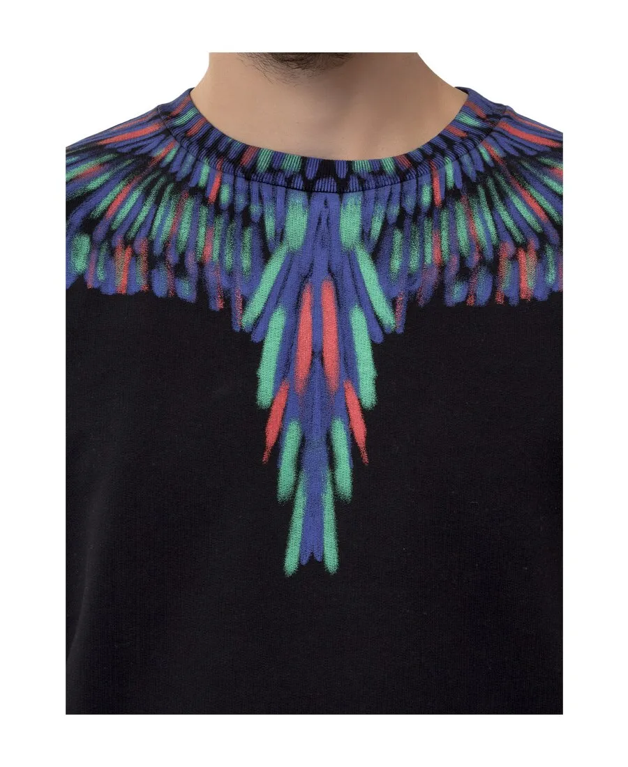 Wings Print Sweatshirt