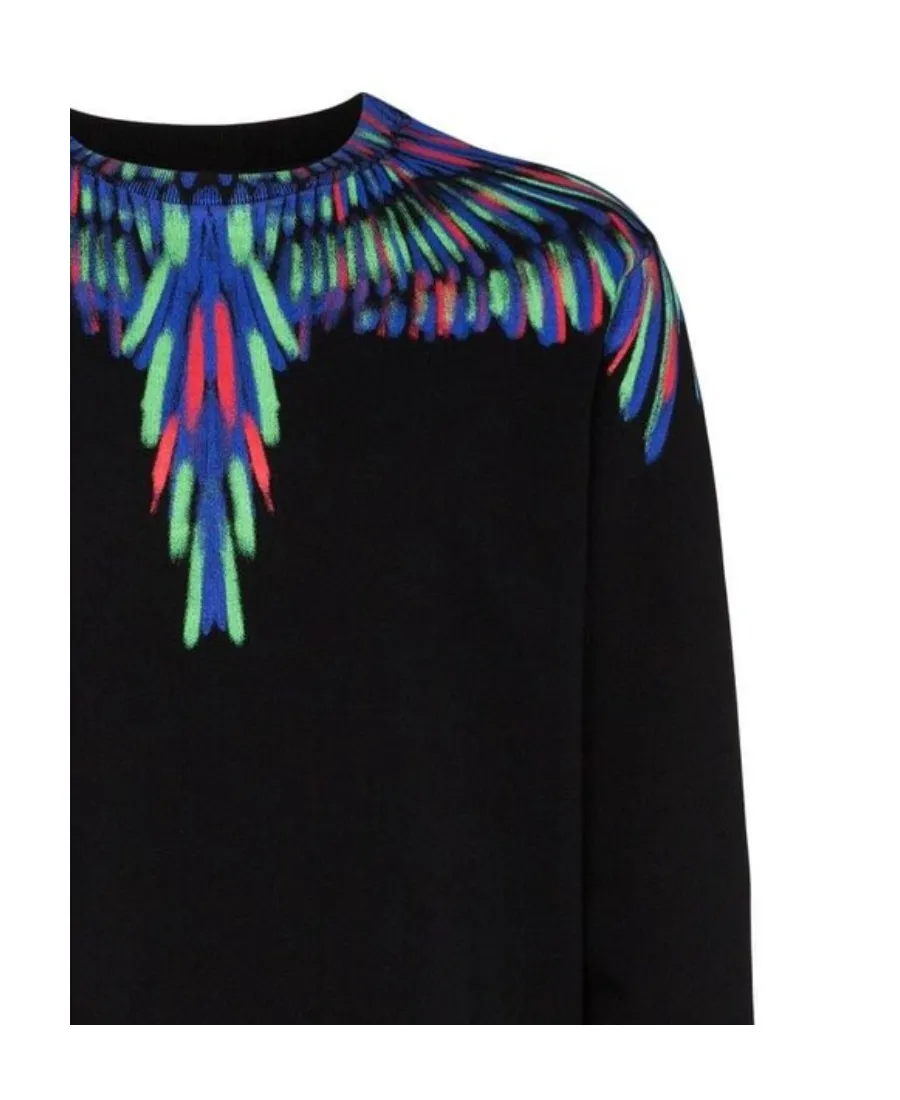 Wings Print Sweatshirt