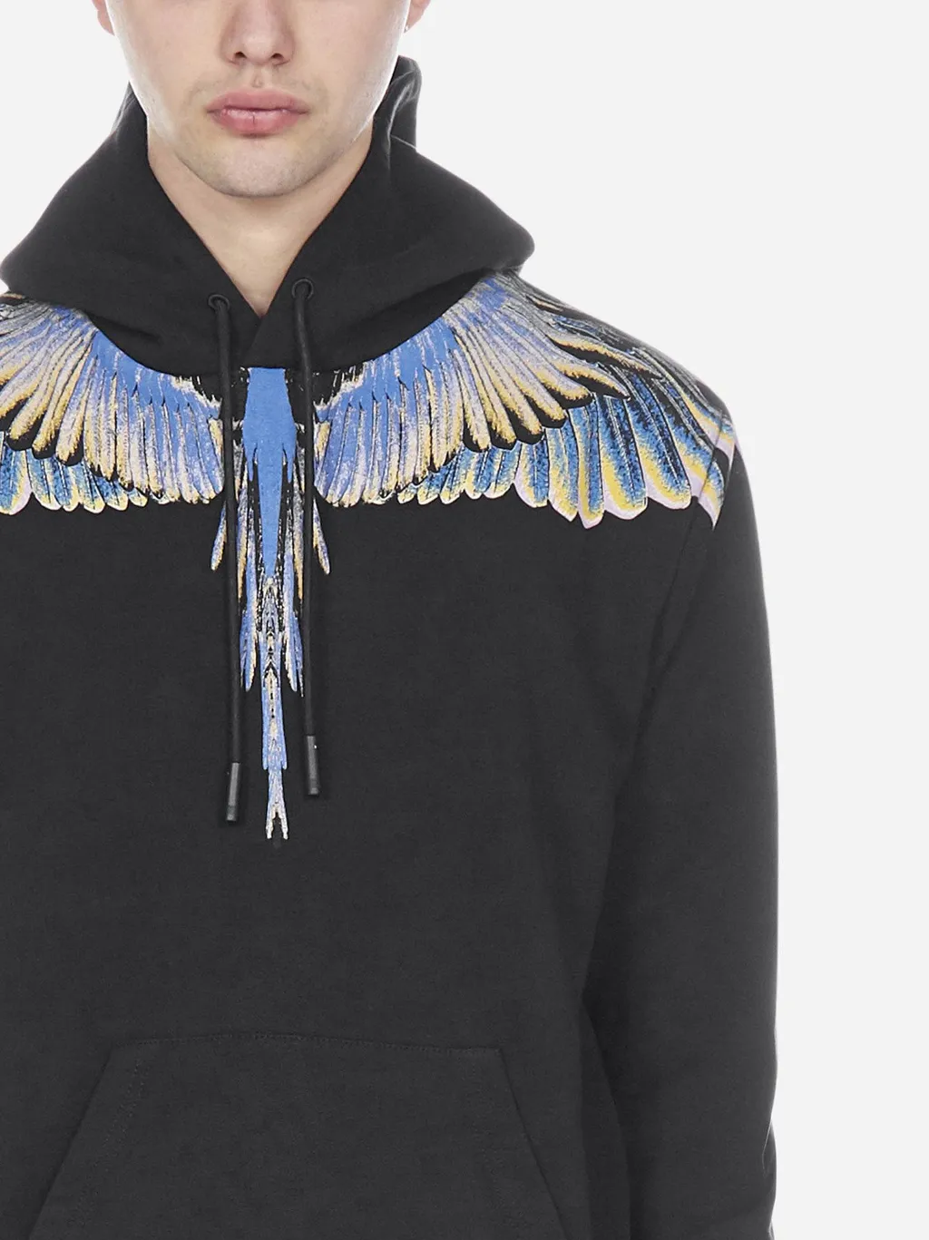 Wings Print Hoodie