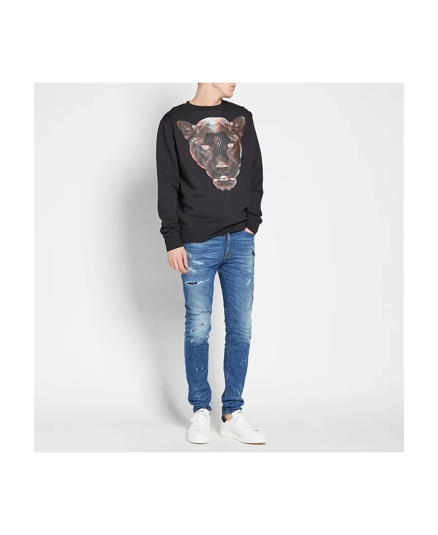 3D Leopard Printed Sweater