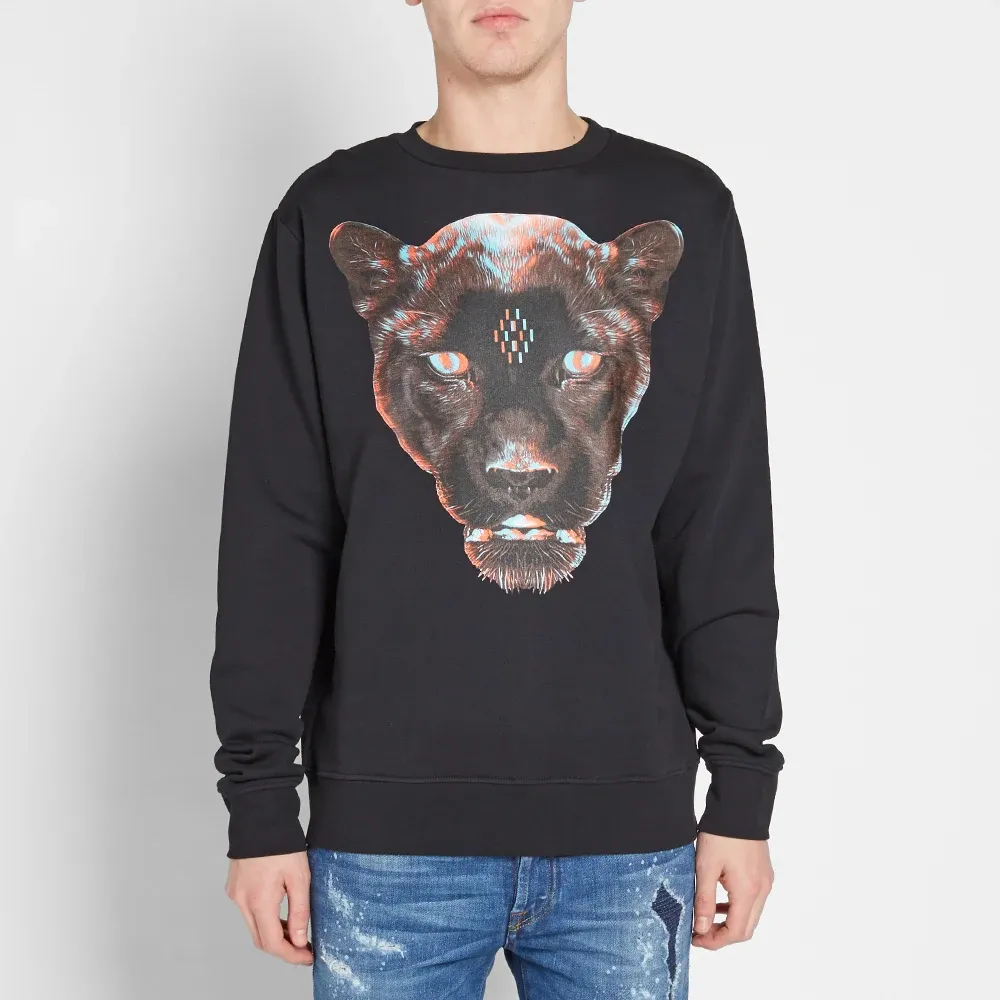 3D Leopard Printed Sweater