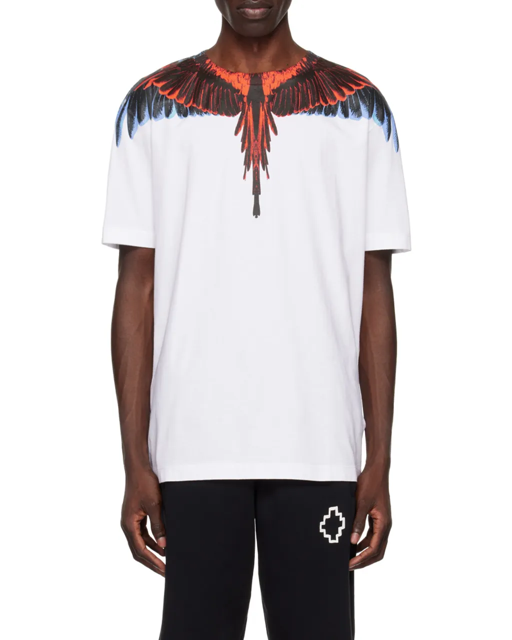 County Of Milan Icon Wings Printed Crewneck T-Shirt