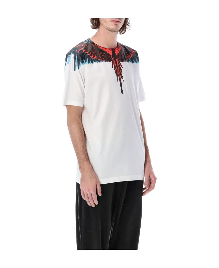 County Of Milan Icon Wings Printed Crewneck T-Shirt