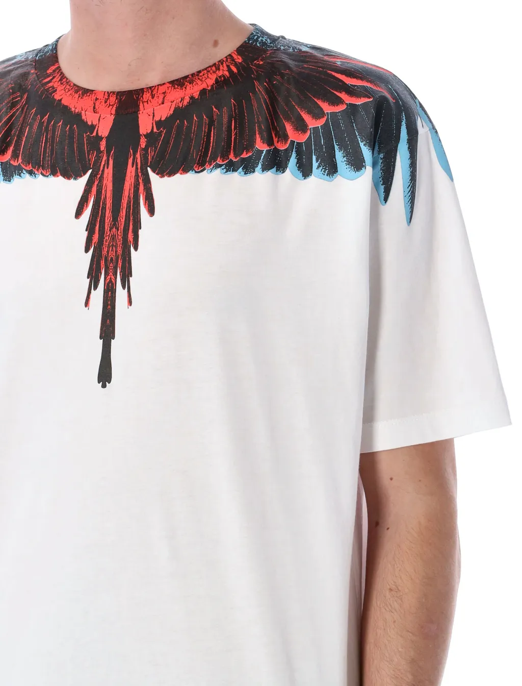 County Of Milan Icon Wings Printed Crewneck T-Shirt