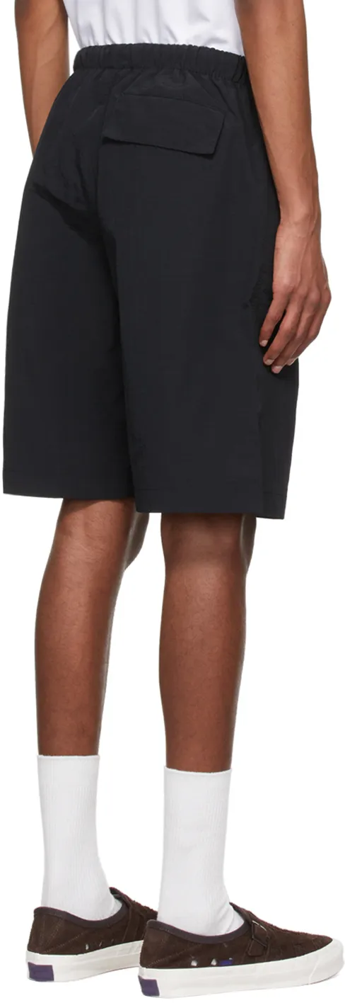 County Of Milan Logo Embroidered Drawstring Shorts