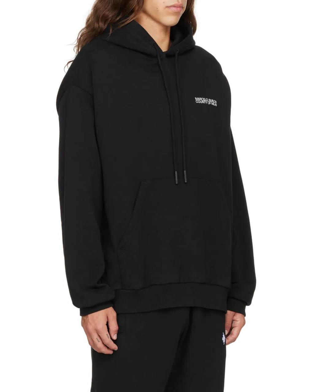 Logo Printed Drawstring Hoodie