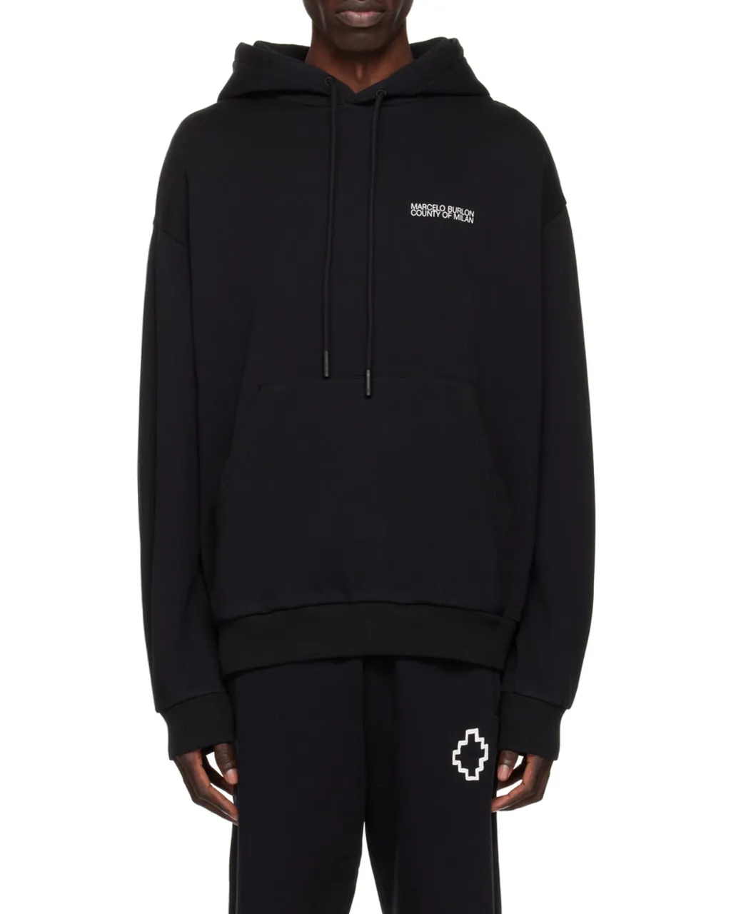 Logo Printed Drawstring Hoodie
