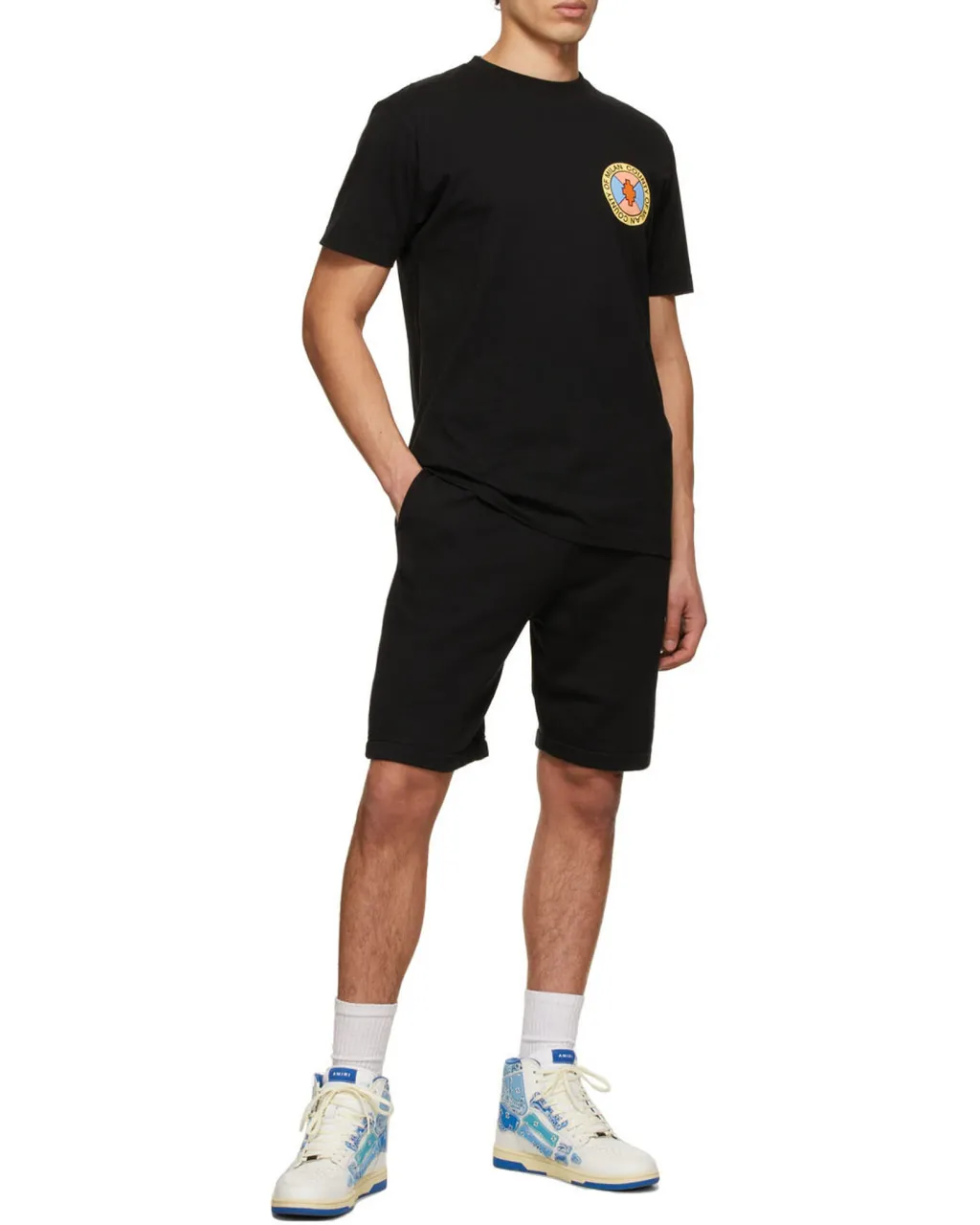 County Of Milan Drawstring Track Shorts