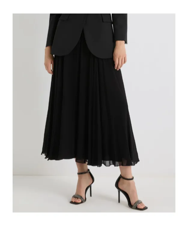 Long Georgette Skirt