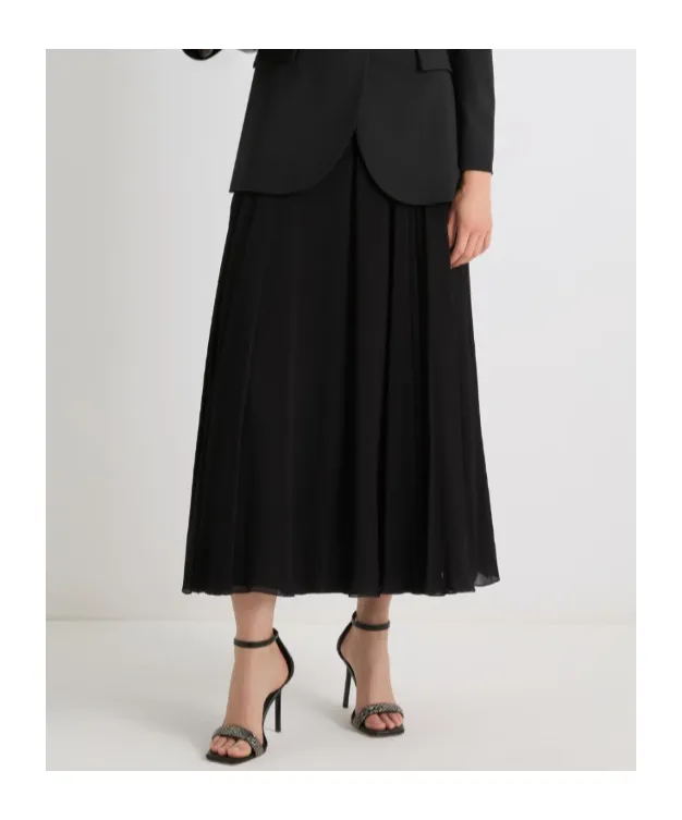 Long Georgette Skirt