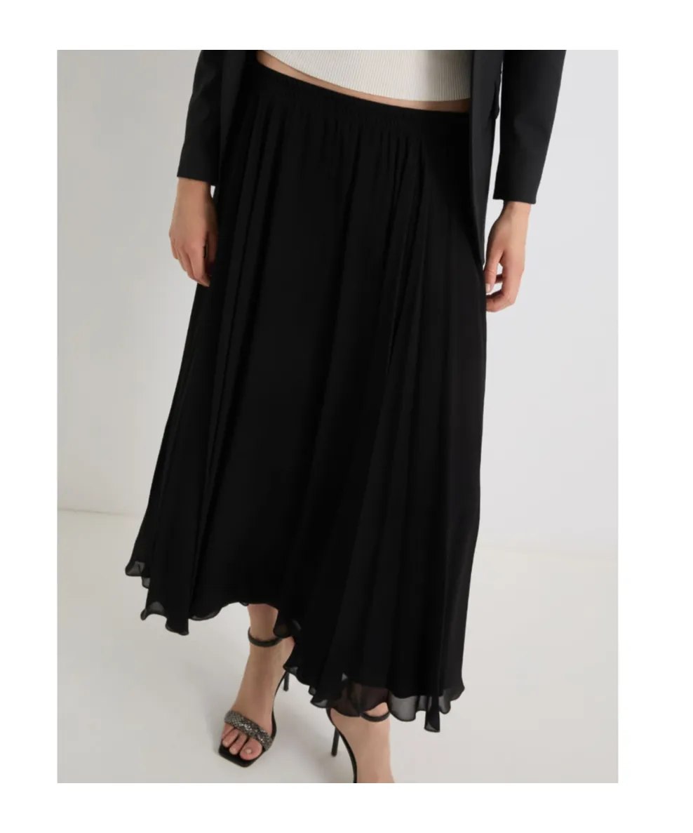 Long Georgette Skirt
