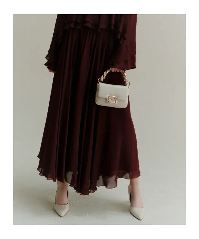 Long Georgette Skirt