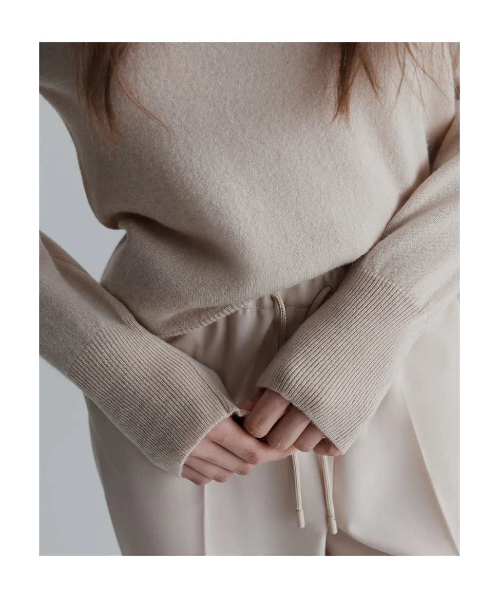 Pure Cashmere Crew-Neck Sweater