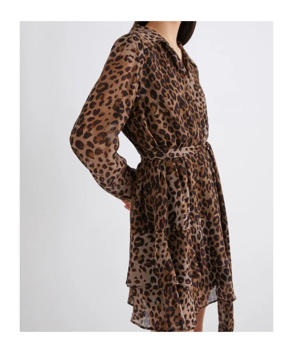 Georgette Flounce Dress