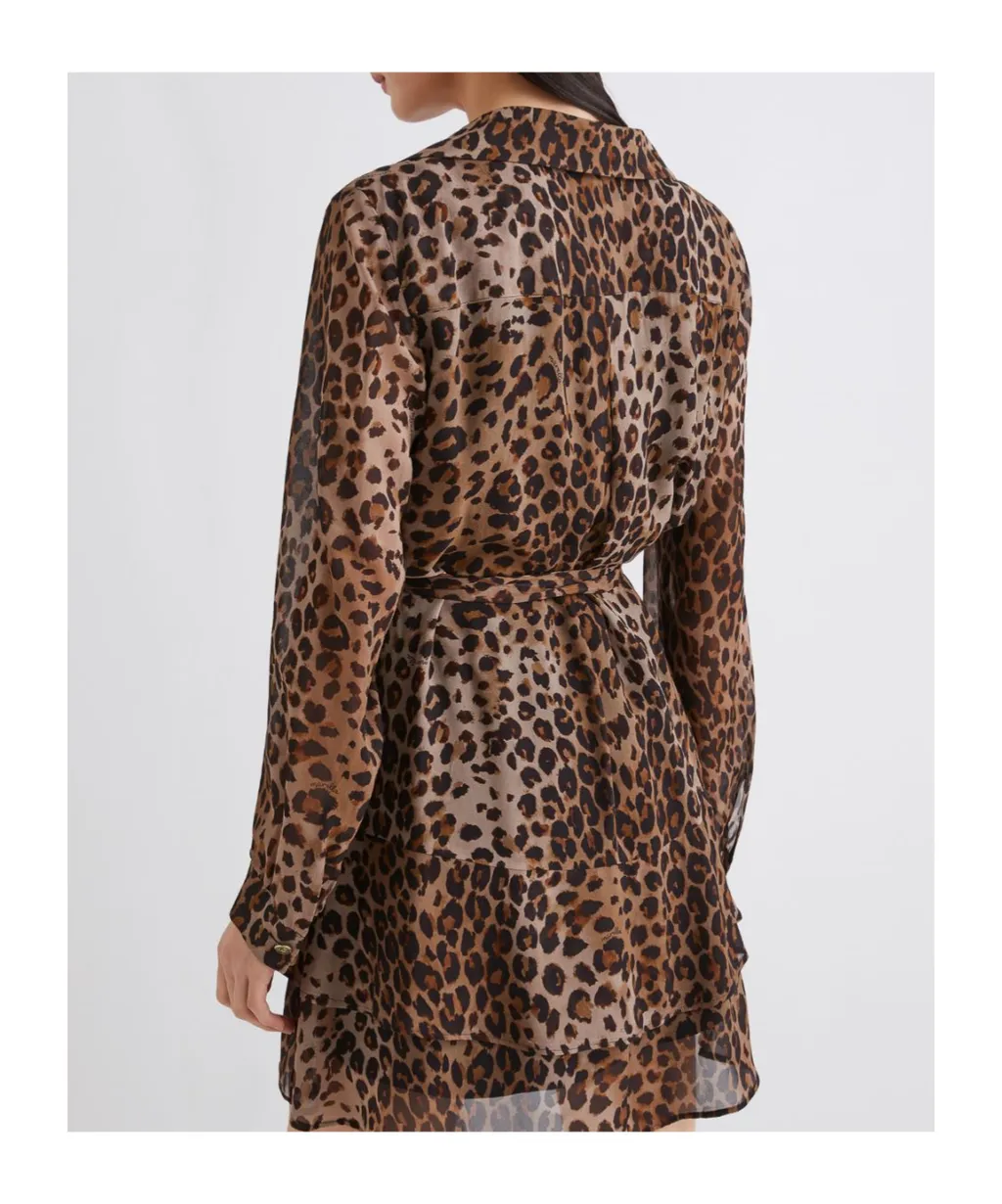 Georgette Flounce Dress