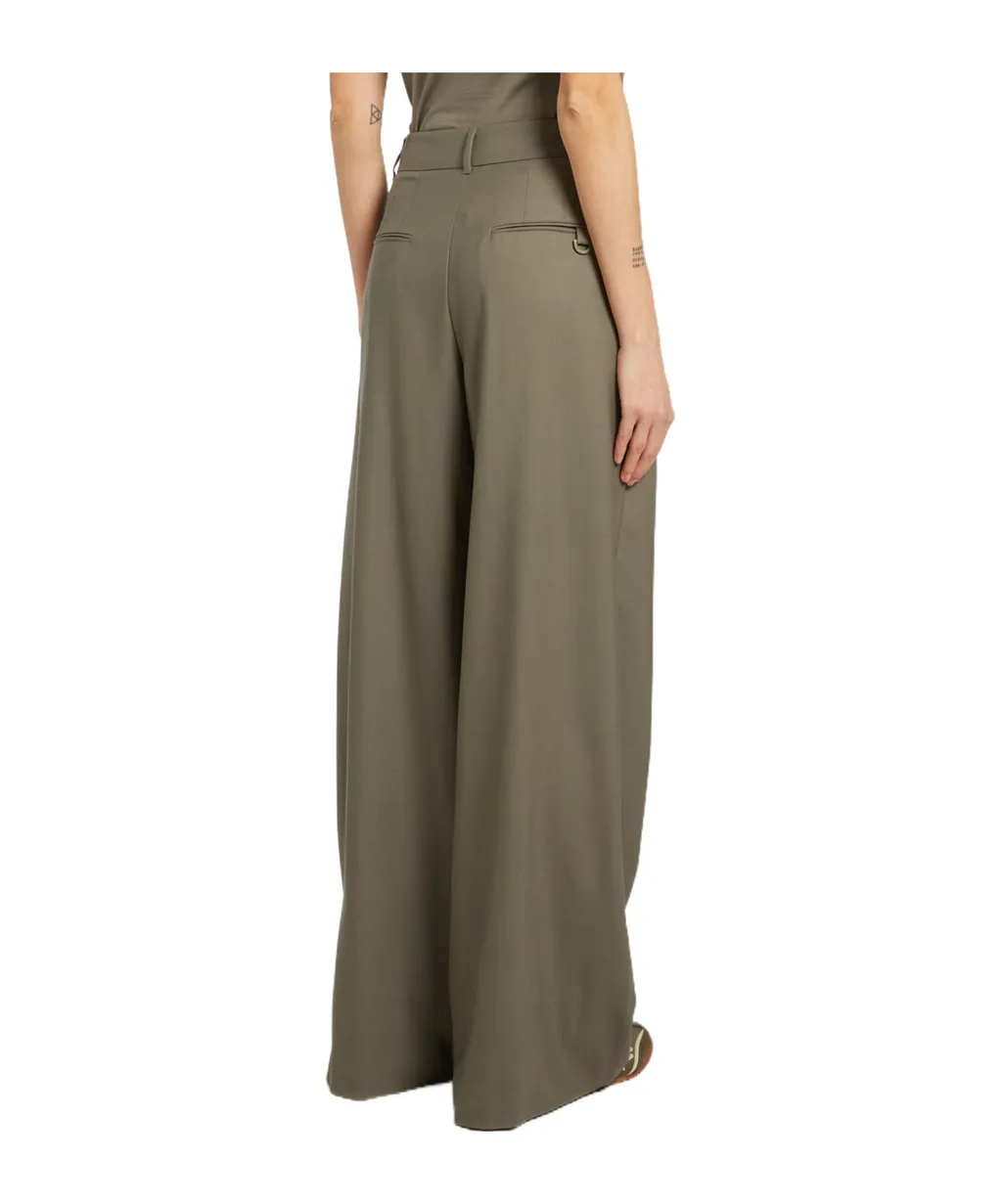 Wide-Leg Casual Pants