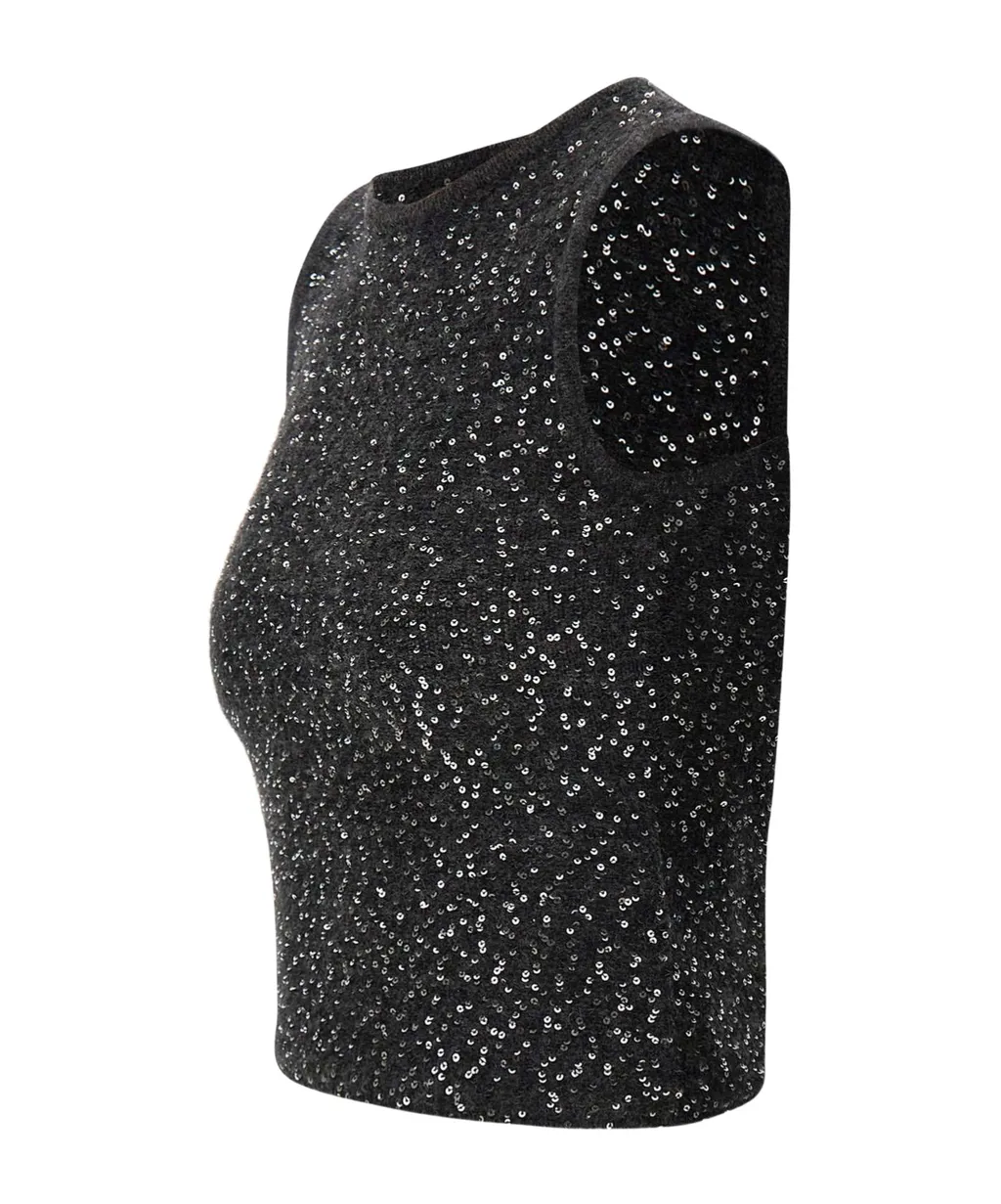 Crew Neck Vest
