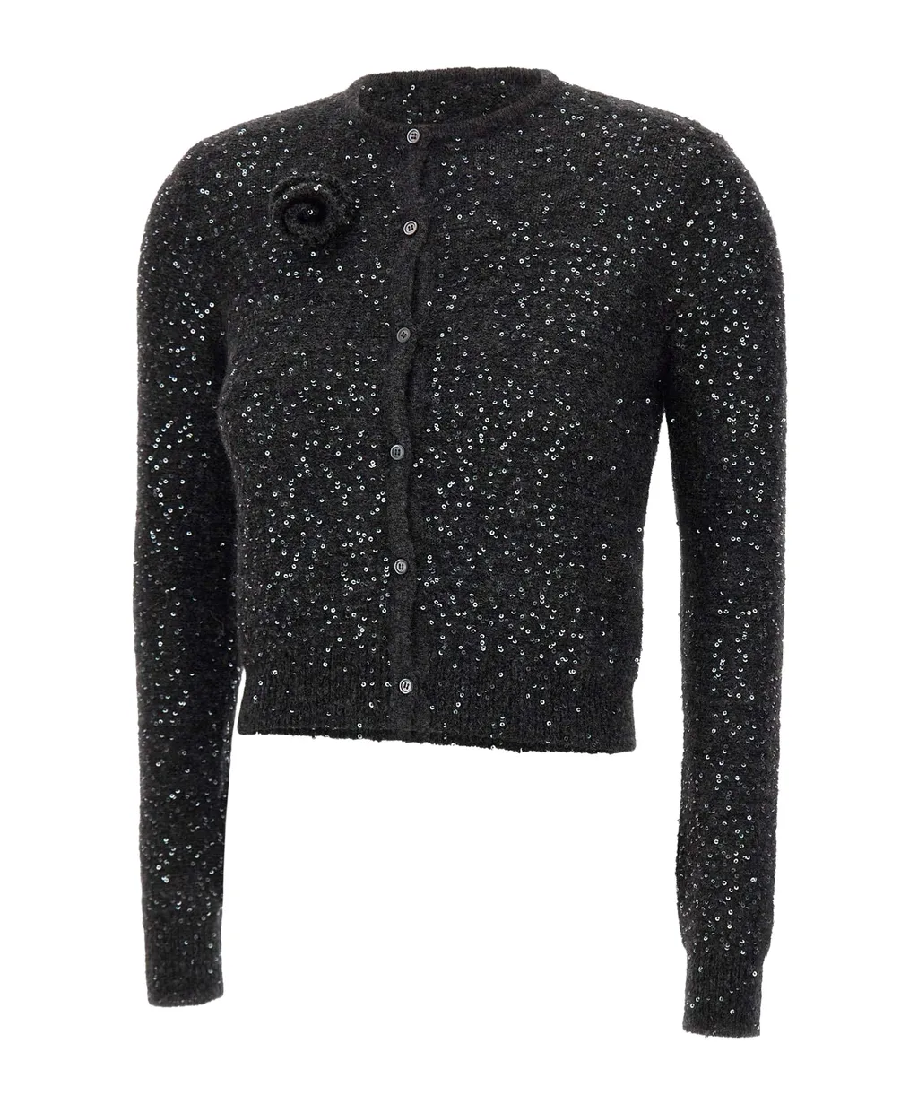 Saba Sequin Cardigan