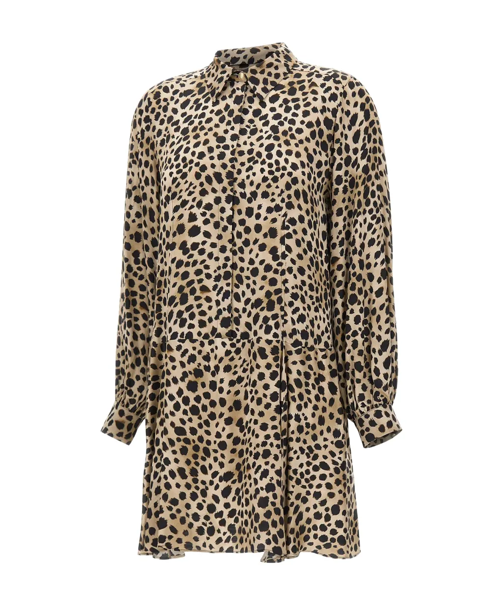Deriva Animal Print Shirtdress