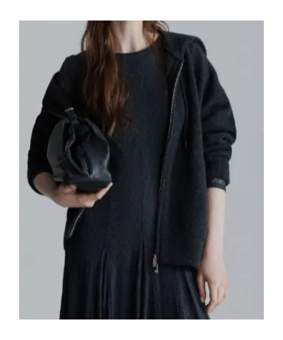 Pure Wool Knit Sweatshirt